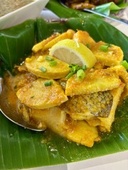 Carry de Légine au palmiste, gastronomie réunionnaise 