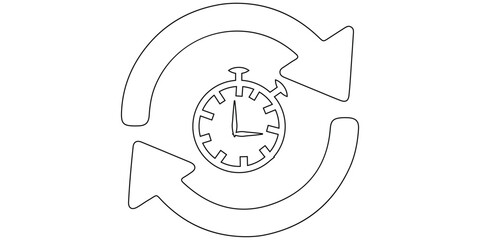 circle arrow icon set.circular arrow icon, refresh, reload arrow icon symbol sign. Blue Reload vector icon set. repeat vector. restart or reset sign. Repeat cycle symbol