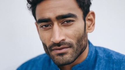 Obraz premium portrait of a handsome indian man
