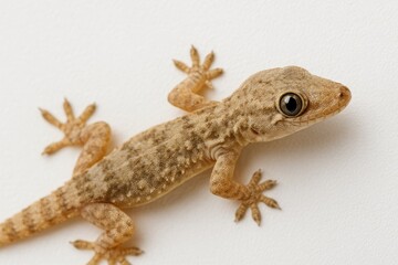 Naklejka premium Detailed view of a typical house gecko