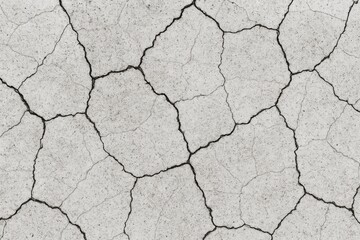 Fototapeta premium Fractures in the concrete surface