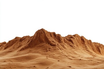 A surreal ochre spice dune resembling Martian terrain, evoking National Food Day, with flavors of Umami Harmony Festival