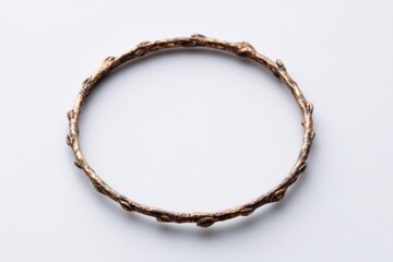 Antique rustic twig bracelet evokes forest wisdom, enchanted folklore, and springtime festivals like Imbolc and Beltane
