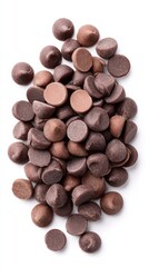 Rich cocoa whispers in a cascade of velvety chocolate chips, ideal for National Chocolate Day or winter solstice feasts