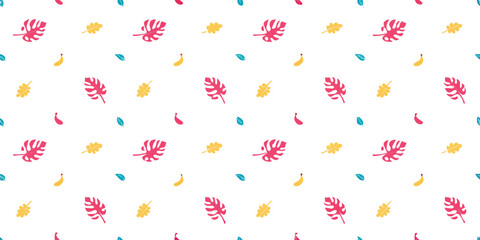 Floral Delight: A vibrant pattern of whimsical leaves dances across the surface, evoking a sense of joy and the beauty of nature.