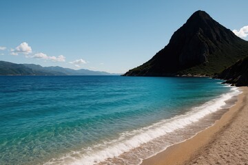 Fototapeta premium Seaside Scenery and Coastal Views