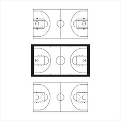 Basketball Court svg, Basketball Cut Files, Basketball Court Outline, Basketball SVG, Basketball Court Vector, Ball Court Vector
