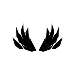 leaf silhouette vector