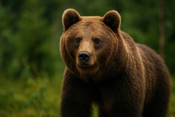 Fototapeta premium European brown bear - Ursus arctos arcto