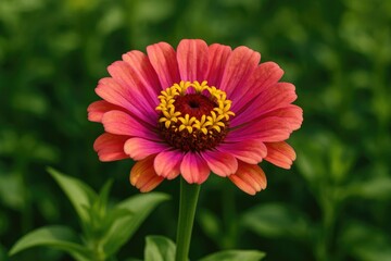 Vibrant blossoms flourishing in a lush garden