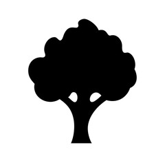vector tree silhouette