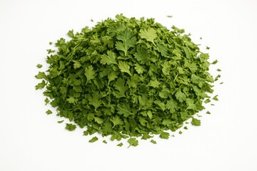 Fototapeta premium Dehydrated cilantro herb for cooking