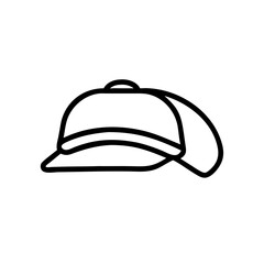 vector illustration of a baseball cap