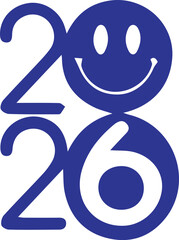 2026 lettering new year text logo, calligraphy, 2026 lettering . Number, lettering logo, number, new, gold, 2026, alphabet, new year, concept.