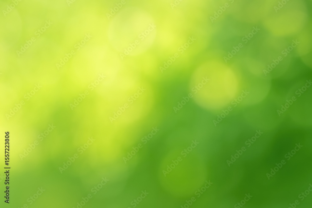 Poster abstract green gradient backdrop with empty area for text