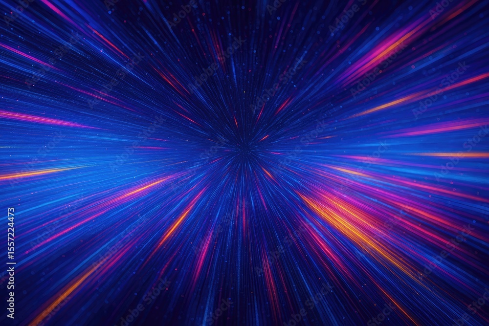 Aufkleber vibrant abstract background with dynamic speed motion blur and textured patterns