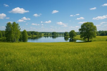 Obraz premium Stunning landscapes in countryside regions