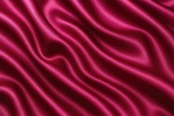 Fototapeta premium A vibrant magenta satin backdrop with decorative elements