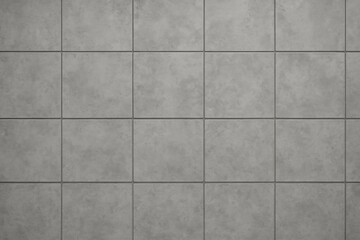 Cement-covered background for tiles