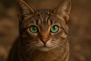 A close relative of humans in the mammal family, featuring captivating eyes everyone desires.