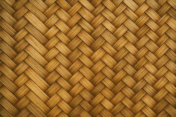 Wooden surface with bamboo pattern