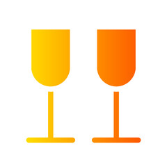 glasses gradient icon
