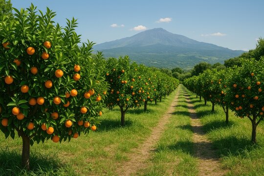 Exploring rural tourism and citrus groves in the Mediterranean countryside