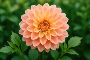 Stunning floral display of a dahlia