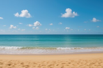 Fototapeta premium A tranquil seaside landscape for relaxation