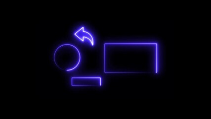 Subscribe button and outro for gaming and video channels Youtube End screen Outro Card subscribe to my channel neon line end screen background.