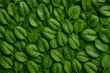 Obraz premium Vibrant and nutritious leafy greens for a healthy diet