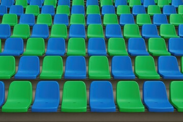 Obraz premium Seating arrangements at the sports arena