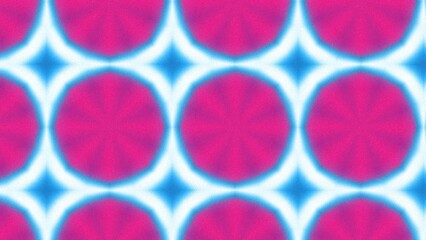 Abstract Radiant Burst with Soft Grain Texture, Symmetrical Glow Pattern in Psychedelic Style, Radiating Circular Abstract with Subtle Noise, Kaleidoscopic Starburst with Gradient Flow