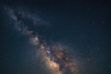 A brief glimpse of the galaxy's core