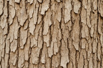 Obraz premium Close-up of tree bark with rough texture