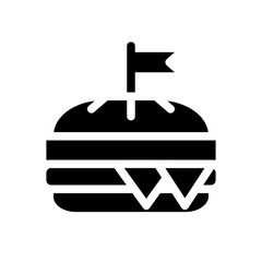 burger glyph icon