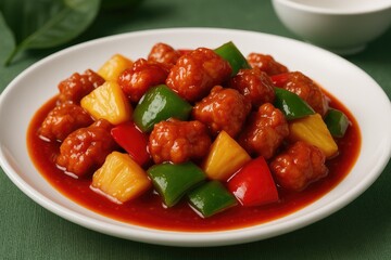 Sweet Sauce Glazed Pork