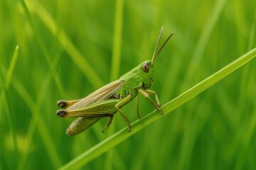 The meadow grasshopper species Pseudochorthippus parallelus