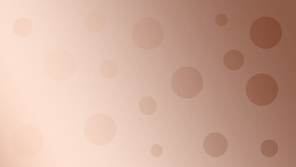 Elegant Minimalist Background With a Soft Brown and Beige Skin Tone Gradient and Subtle Circles Perfect for Modern Web and Graphic Design
