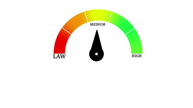  Car speedometer. High speed on a car speedometer. The speedometer of a modern car shows a high   Speed meter with red arrow and kilometers measuring scale.