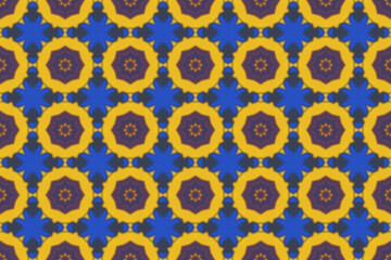 Seamless Luxury Wallpaper Decoration Tile Fashion Fabric Digital Graphic Art Shape Geometric Interior Perspective Template Visual Symmetric Textile Texture Design Cloth Background Endless Pattern.