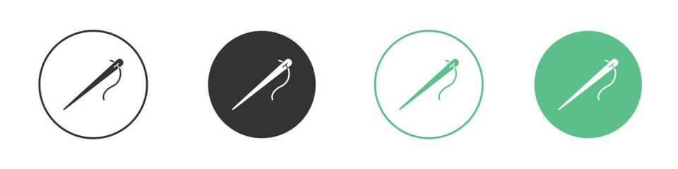 Needle icon vector, Symbol, logo illustrations