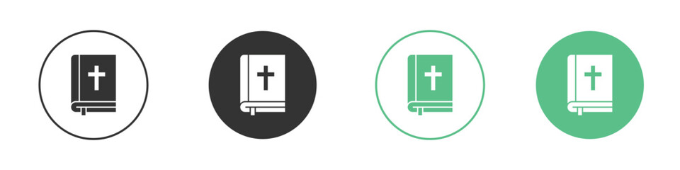 Bible icon vector, Symbol, logo illustrations