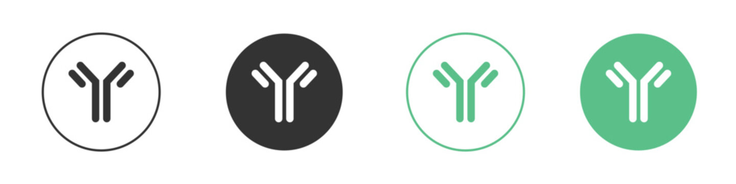 Antibody icon vector, Symbol, logo illustrations