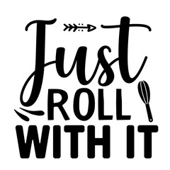 Kitchen Quotes SVG Design, Funny, Cute & Inspirational Cooking Sayings Vector