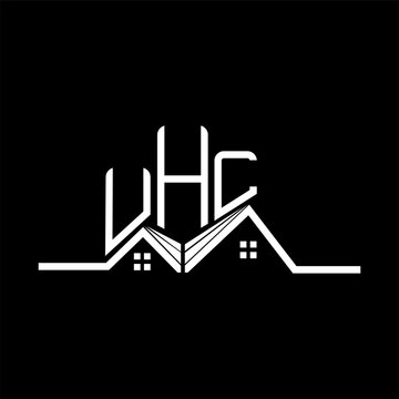 UHL Real State logo design, UHL simple and modern logo. UHL luxurious alphabet design