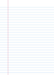 Notebook paper background. Lined notebook paper 1