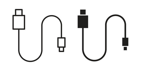 Obraz premium Phone cable icon