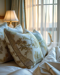 decor pillows, luxury pillows, damask design, decorative pillow cover, elegant cushions, stylish throw pillows, pillow decor, home decor, living room pillows, bedroom accessories, luxury home, soft pi