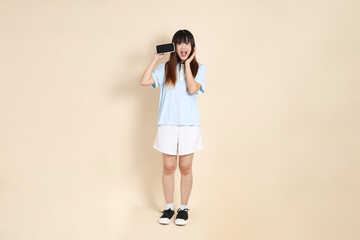 20s Asian Woman in casual clothes